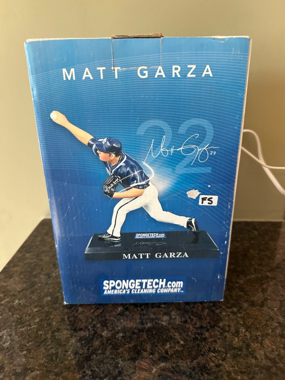 Matt Garza Baseball Figurine